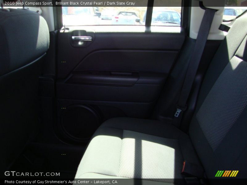 Brilliant Black Crystal Pearl / Dark Slate Gray 2010 Jeep Compass Sport