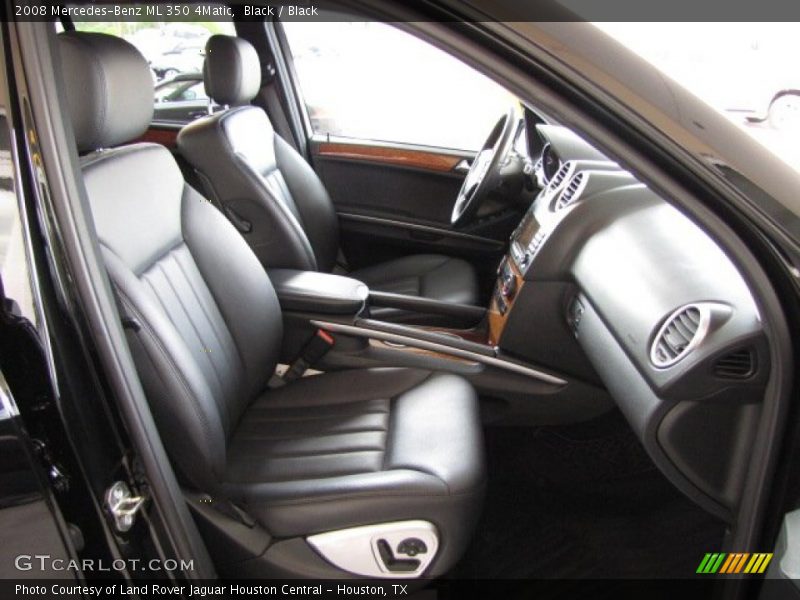 Black / Black 2008 Mercedes-Benz ML 350 4Matic