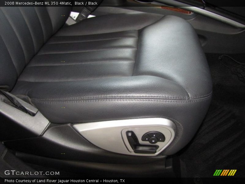 Black / Black 2008 Mercedes-Benz ML 350 4Matic