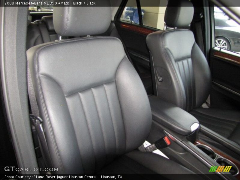 Black / Black 2008 Mercedes-Benz ML 350 4Matic