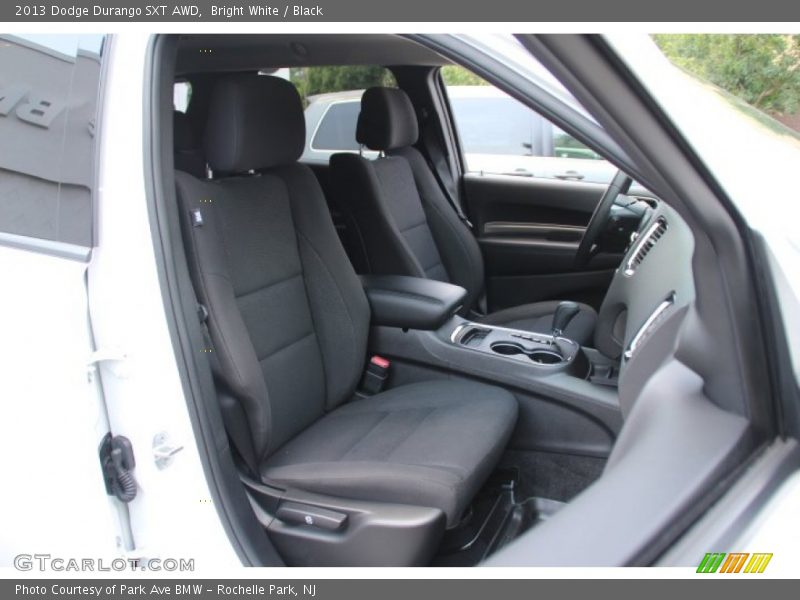 Bright White / Black 2013 Dodge Durango SXT AWD