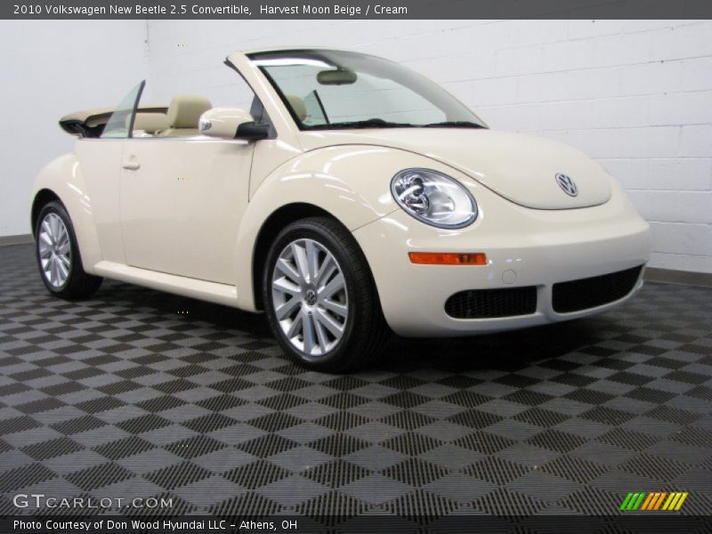 Harvest Moon Beige / Cream 2010 Volkswagen New Beetle 2.5 Convertible