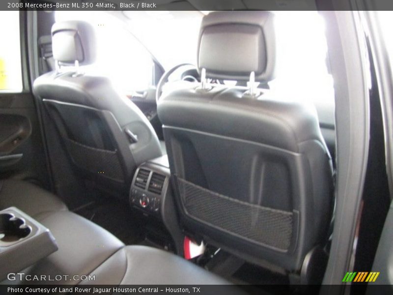 Black / Black 2008 Mercedes-Benz ML 350 4Matic