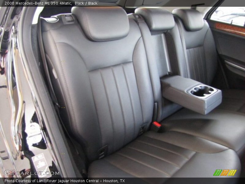 Black / Black 2008 Mercedes-Benz ML 350 4Matic