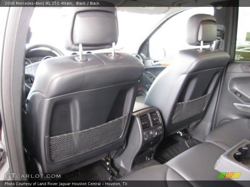 Black / Black 2008 Mercedes-Benz ML 350 4Matic