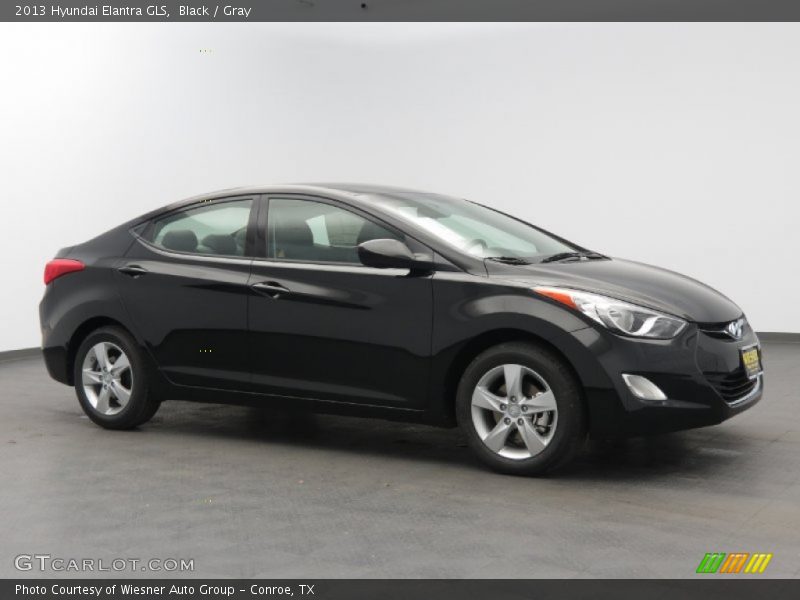 Black / Gray 2013 Hyundai Elantra GLS