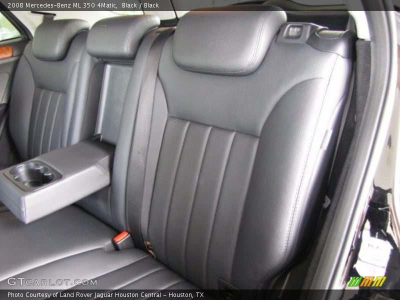 Black / Black 2008 Mercedes-Benz ML 350 4Matic