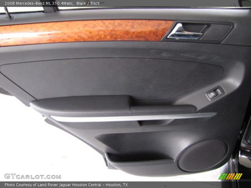 Black / Black 2008 Mercedes-Benz ML 350 4Matic