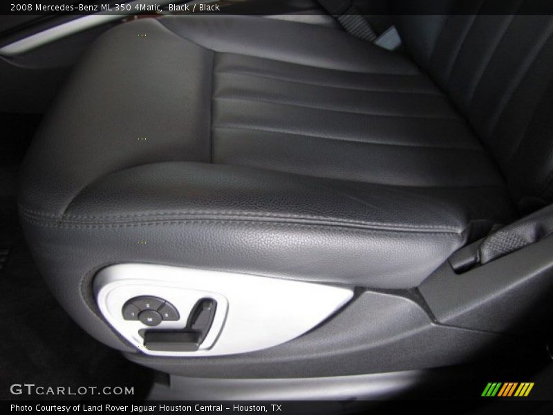 Black / Black 2008 Mercedes-Benz ML 350 4Matic