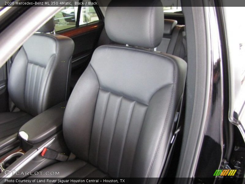 Black / Black 2008 Mercedes-Benz ML 350 4Matic
