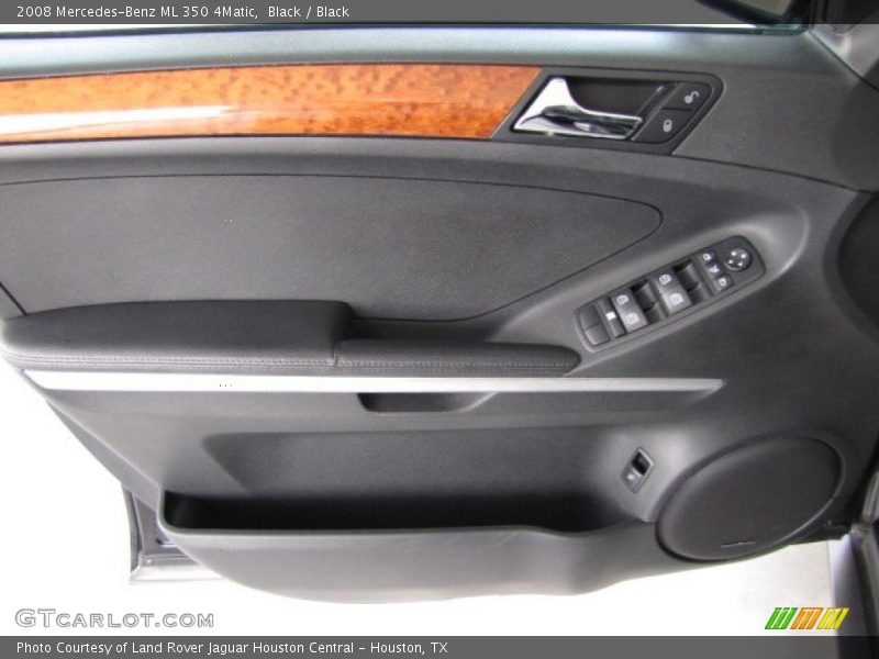 Black / Black 2008 Mercedes-Benz ML 350 4Matic