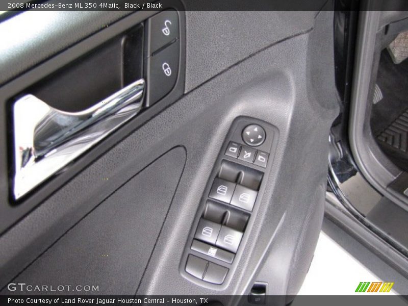 Black / Black 2008 Mercedes-Benz ML 350 4Matic