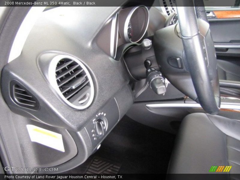 Black / Black 2008 Mercedes-Benz ML 350 4Matic