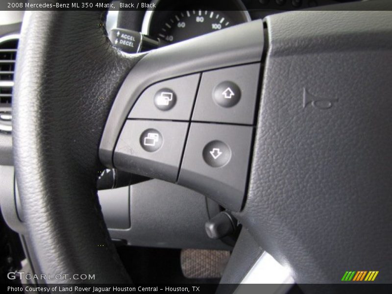 Black / Black 2008 Mercedes-Benz ML 350 4Matic