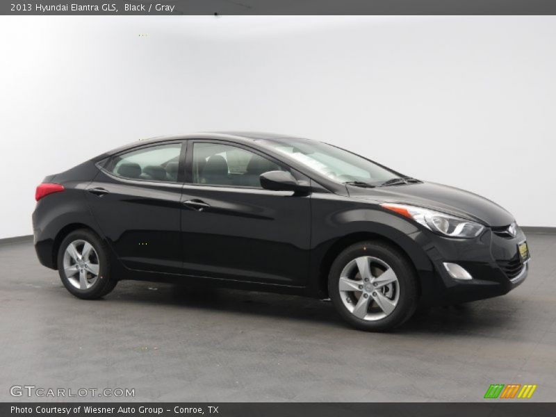 Black / Gray 2013 Hyundai Elantra GLS