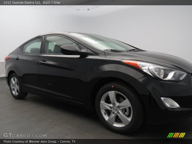 Black / Gray 2013 Hyundai Elantra GLS