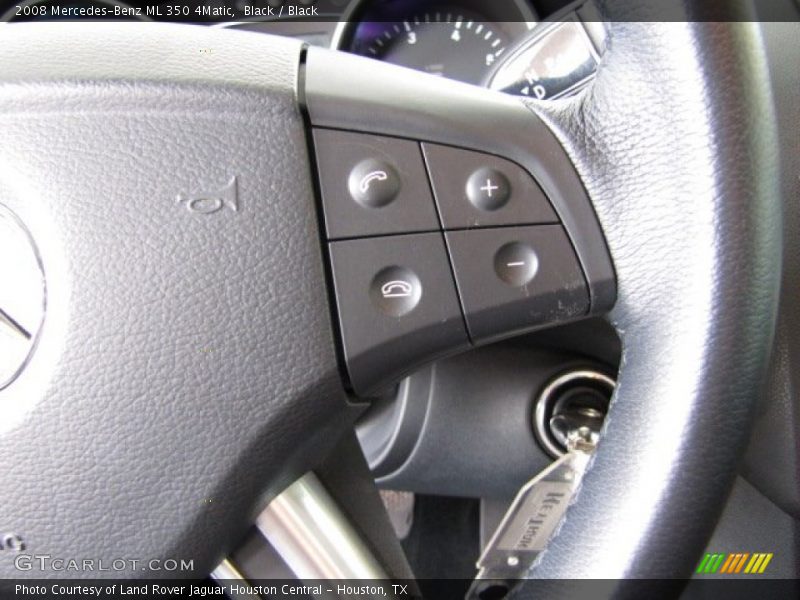 Black / Black 2008 Mercedes-Benz ML 350 4Matic