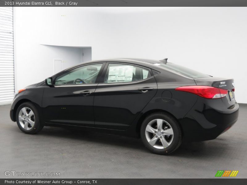 Black / Gray 2013 Hyundai Elantra GLS