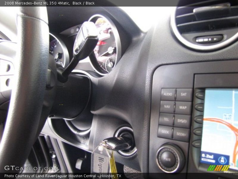 Black / Black 2008 Mercedes-Benz ML 350 4Matic