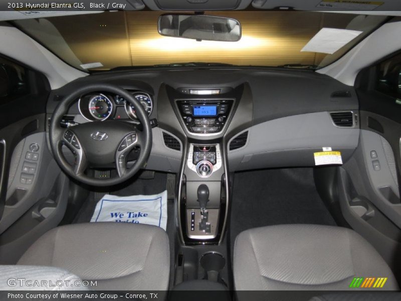 Black / Gray 2013 Hyundai Elantra GLS