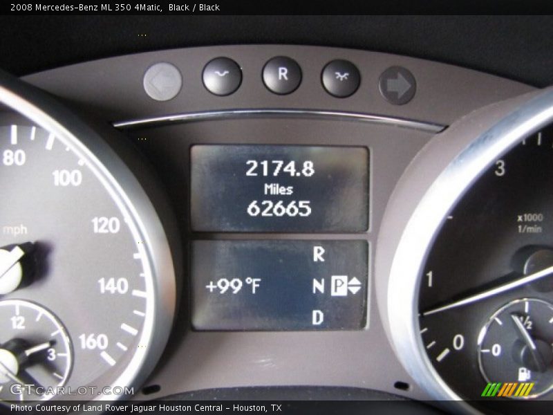 Black / Black 2008 Mercedes-Benz ML 350 4Matic