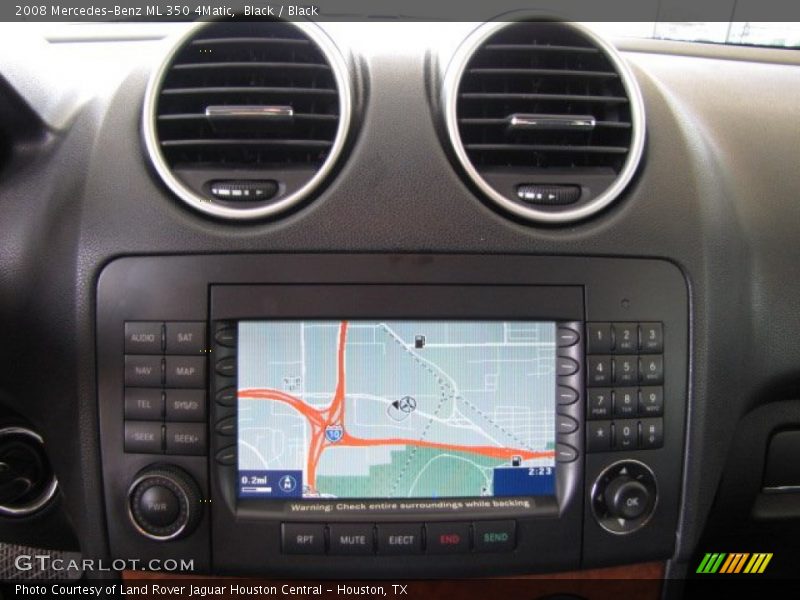 Black / Black 2008 Mercedes-Benz ML 350 4Matic