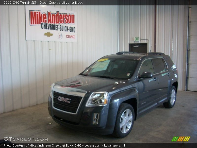 Cyber Gray Metallic / Jet Black 2010 GMC Terrain SLT