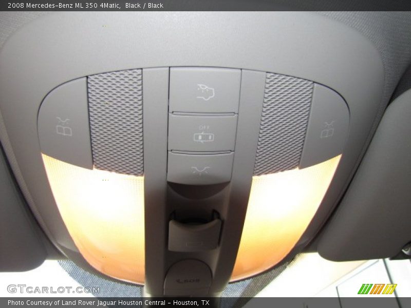 Black / Black 2008 Mercedes-Benz ML 350 4Matic