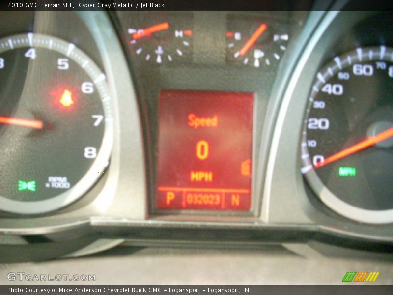 Cyber Gray Metallic / Jet Black 2010 GMC Terrain SLT