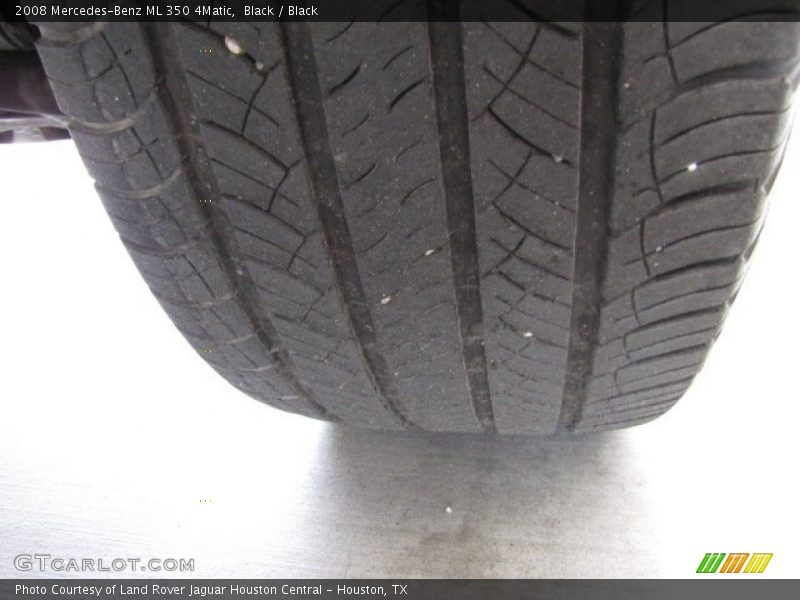 Black / Black 2008 Mercedes-Benz ML 350 4Matic