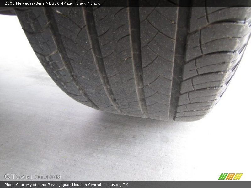 Black / Black 2008 Mercedes-Benz ML 350 4Matic