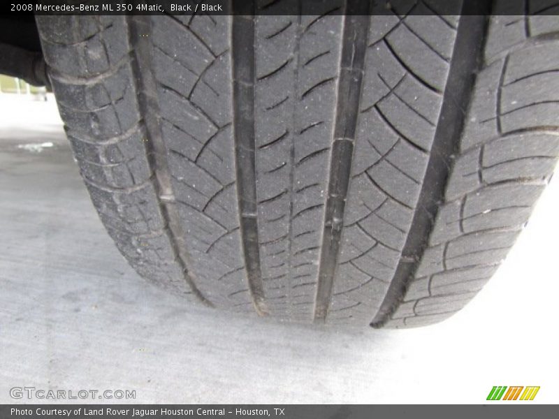 Black / Black 2008 Mercedes-Benz ML 350 4Matic