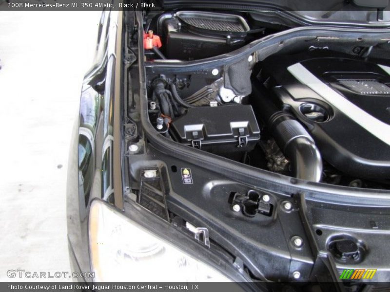 Black / Black 2008 Mercedes-Benz ML 350 4Matic