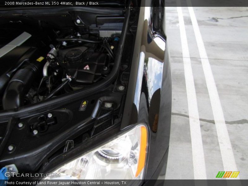 Black / Black 2008 Mercedes-Benz ML 350 4Matic