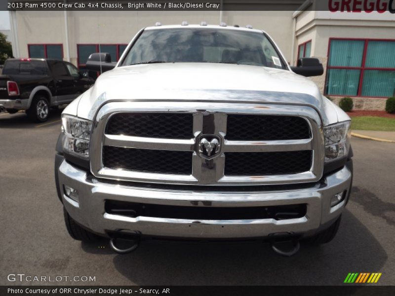 Bright White / Black/Diesel Gray 2013 Ram 4500 Crew Cab 4x4 Chassis