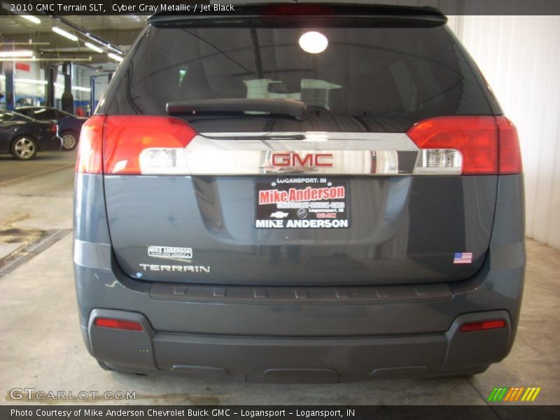 Cyber Gray Metallic / Jet Black 2010 GMC Terrain SLT