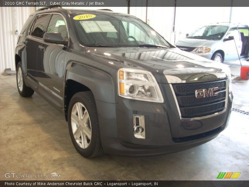 Cyber Gray Metallic / Jet Black 2010 GMC Terrain SLT