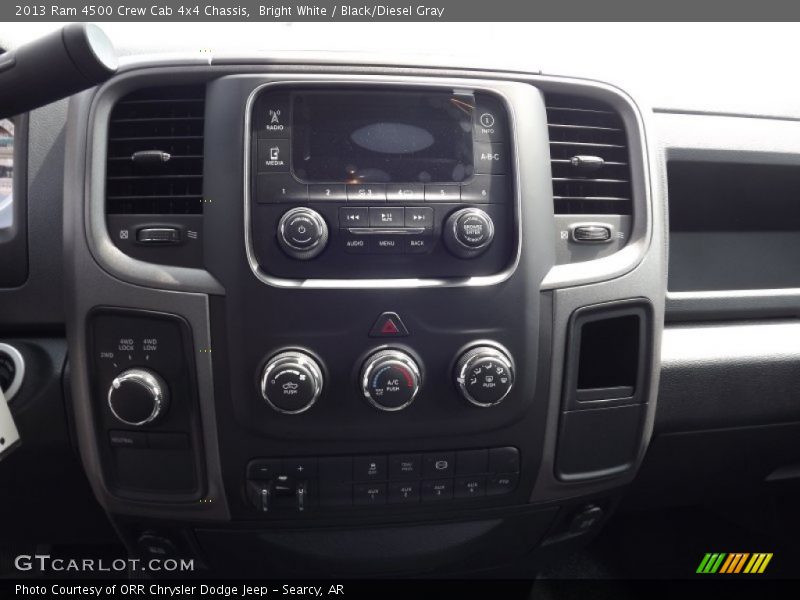 Bright White / Black/Diesel Gray 2013 Ram 4500 Crew Cab 4x4 Chassis
