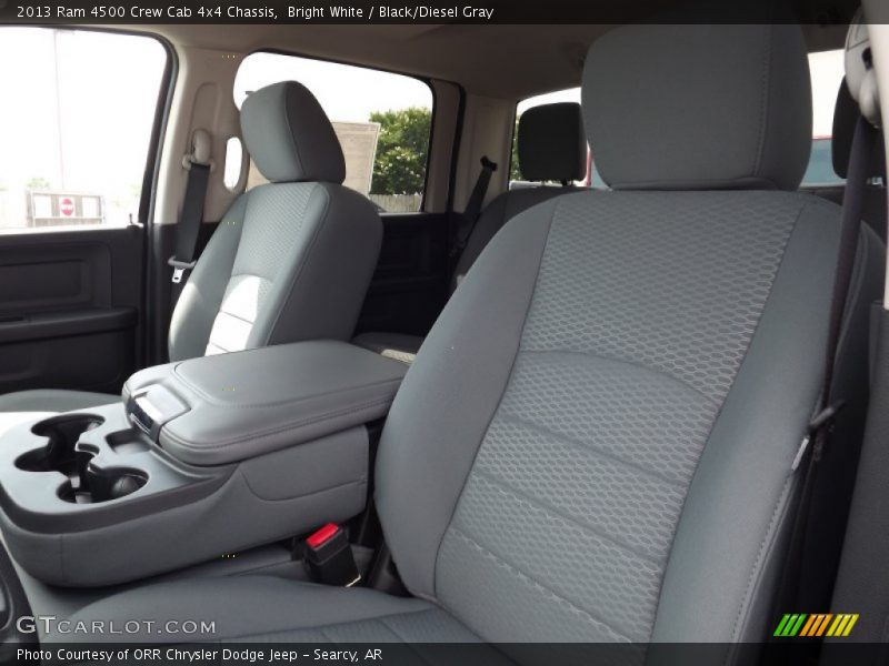 Bright White / Black/Diesel Gray 2013 Ram 4500 Crew Cab 4x4 Chassis