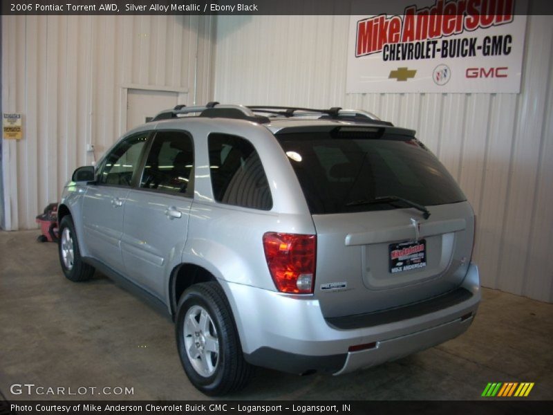 Silver Alloy Metallic / Ebony Black 2006 Pontiac Torrent AWD