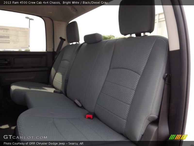 Bright White / Black/Diesel Gray 2013 Ram 4500 Crew Cab 4x4 Chassis