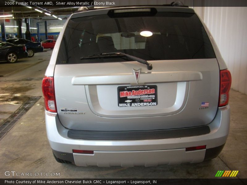 Silver Alloy Metallic / Ebony Black 2006 Pontiac Torrent AWD