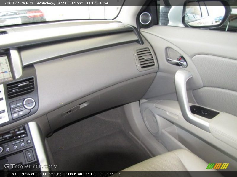 White Diamond Pearl / Taupe 2008 Acura RDX Technology