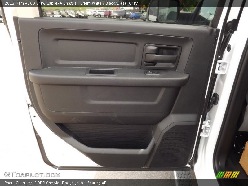Bright White / Black/Diesel Gray 2013 Ram 4500 Crew Cab 4x4 Chassis