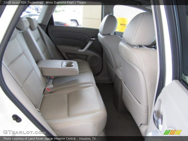 White Diamond Pearl / Taupe 2008 Acura RDX Technology