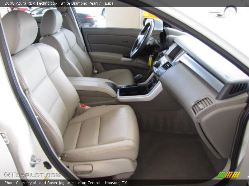White Diamond Pearl / Taupe 2008 Acura RDX Technology