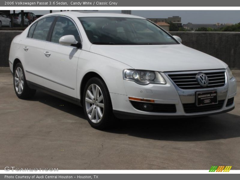 Candy White / Classic Grey 2006 Volkswagen Passat 3.6 Sedan