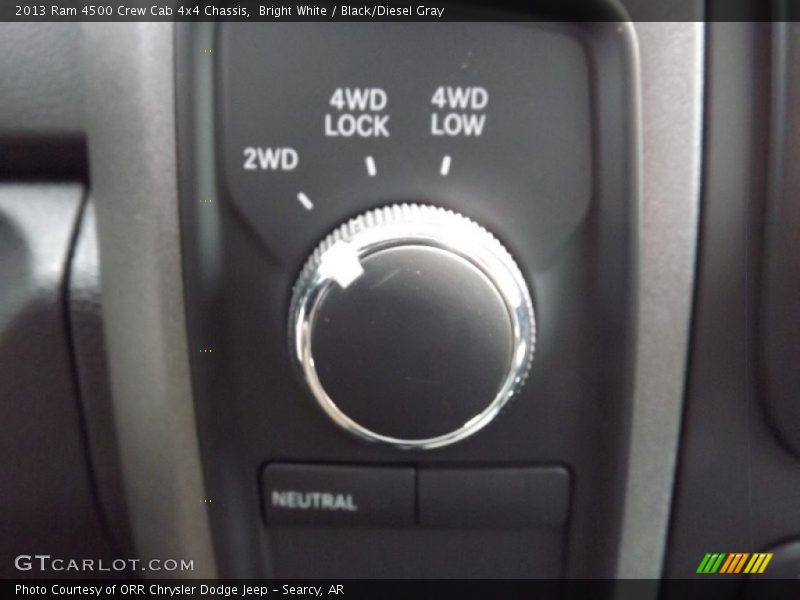 Bright White / Black/Diesel Gray 2013 Ram 4500 Crew Cab 4x4 Chassis