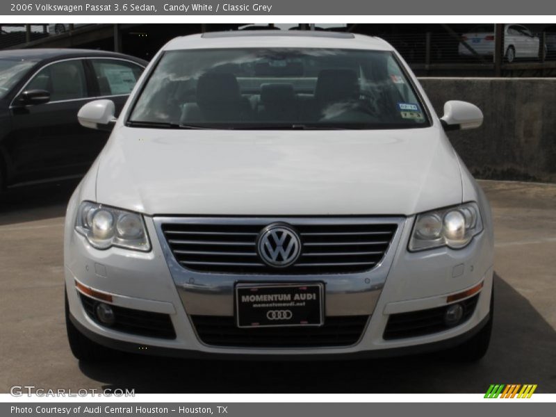 Candy White / Classic Grey 2006 Volkswagen Passat 3.6 Sedan