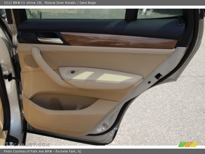 Mineral Silver Metallic / Sand Beige 2013 BMW X3 xDrive 28i